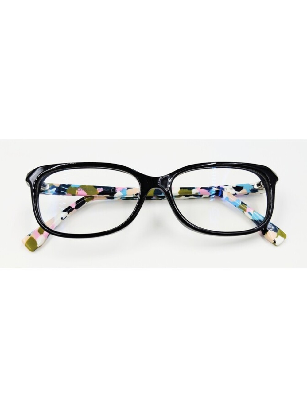 Fendi FF0173 TTY Eyeglass Frames 54-15-140 Black Multicolor Confetti Italy
